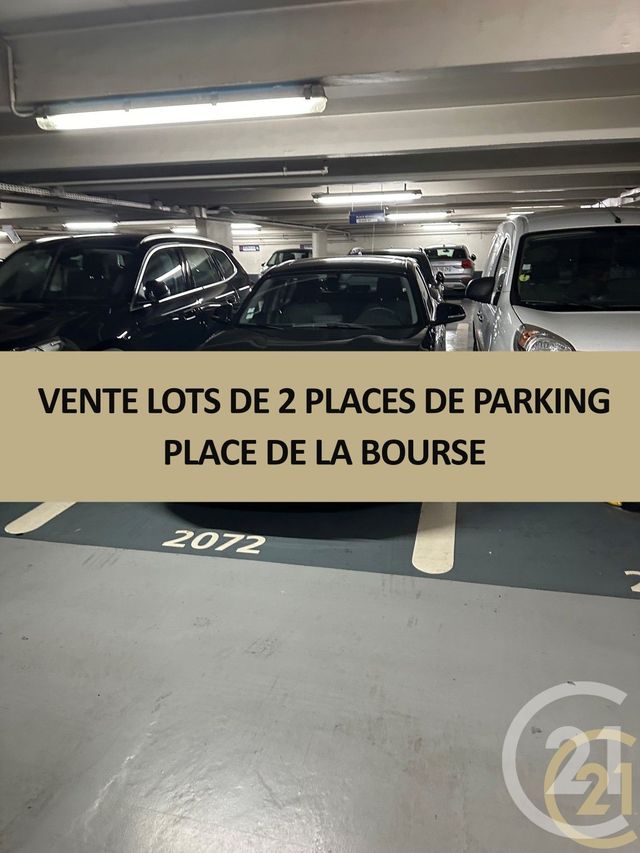 parking à vendre - 24.0 m2 - PARIS - 75002 - ILE-DE-FRANCE - Century 21 Flandre Crimée