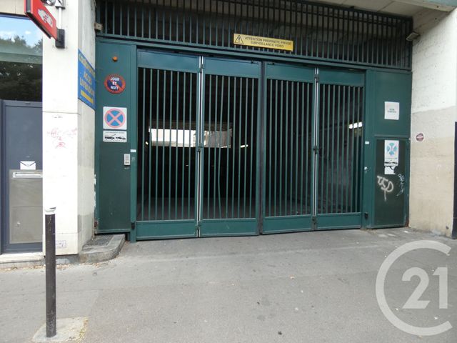 parking à vendre - 16.18 m2 - PARIS - 75019 - ILE-DE-FRANCE - Century 21 Flandre Crimée